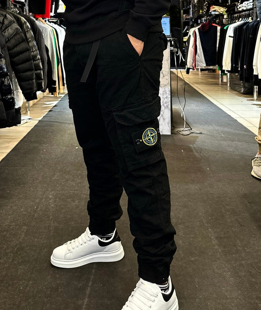CARGO ΠΑΝΤΕΛΟΝΙ ΜΑΥΡΟ - STONE ISLAND 2024