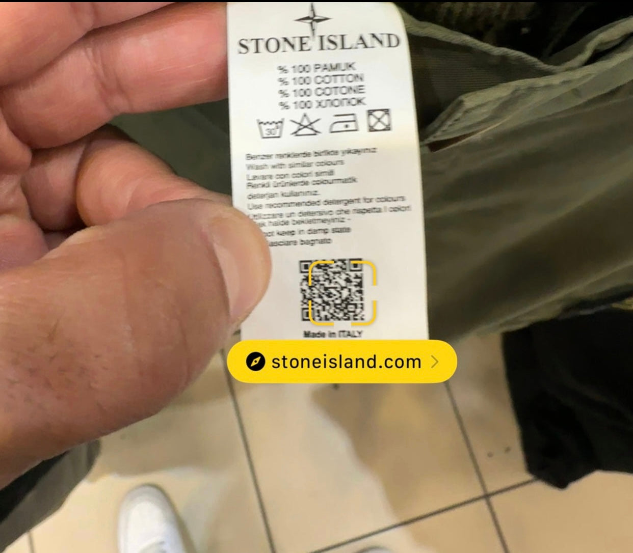 CARGO ΠΑΝΤΕΛΟΝΙ ΜΠΕΖ - STONE ISLAND 2024