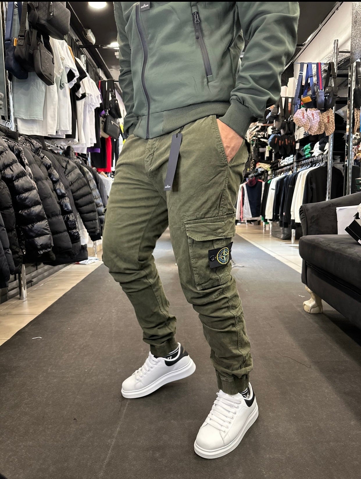 CARGO ΠΑΝΤΕΛΟΝΙ ΧΑΚΙ-STONE ISLAND 2024