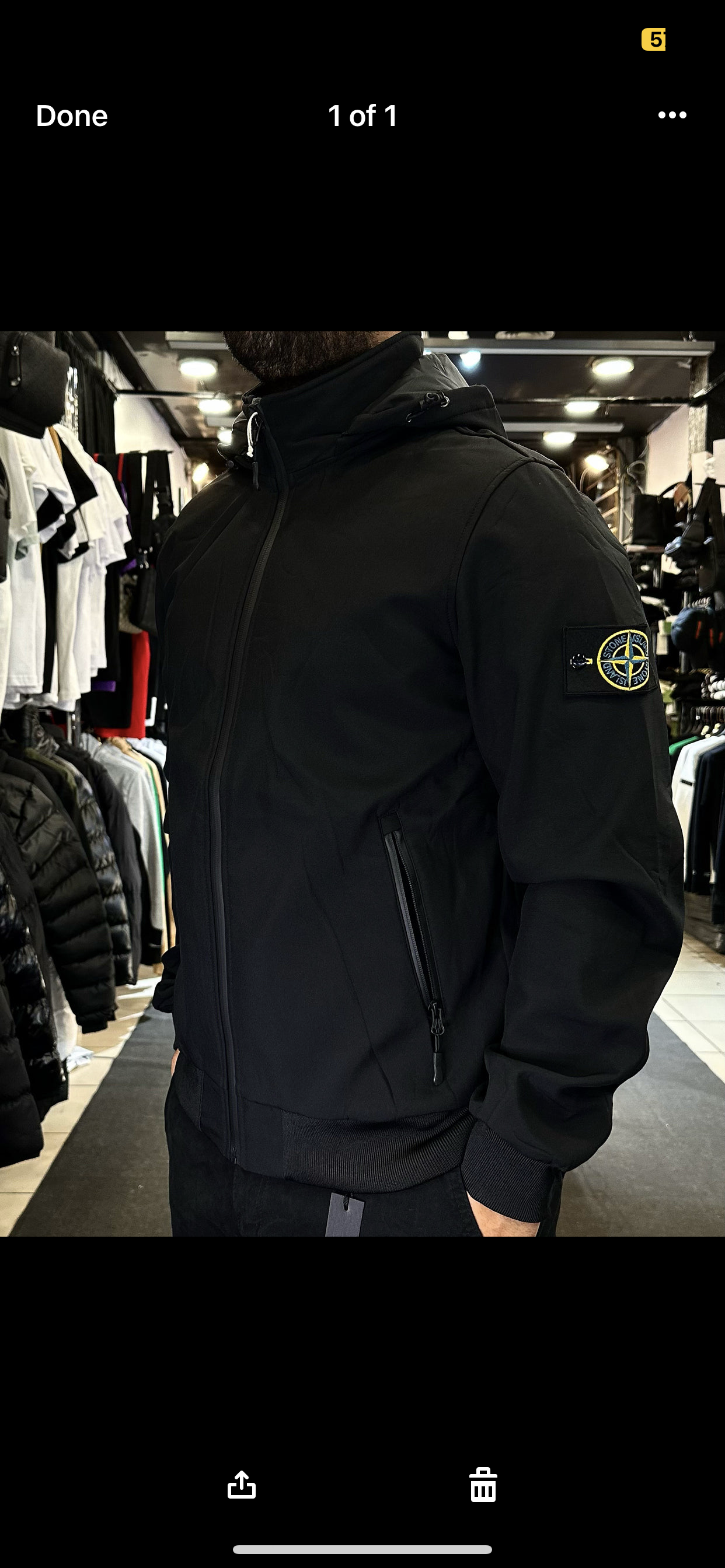 STONE ISLAND SHOFT  SHELL 2024